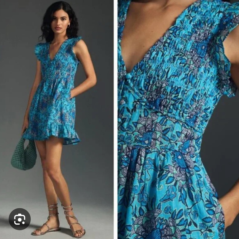 Anthropologie- The Peregrine Mini Dress